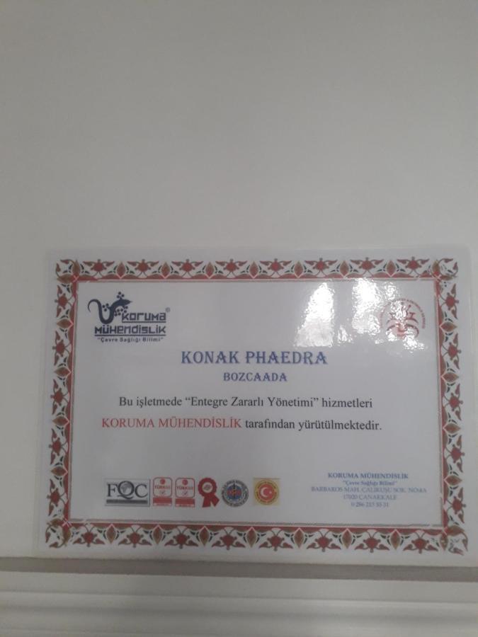 Konak Phaedra Бозджаада Екстериор снимка