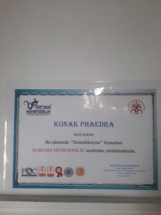 Konak Phaedra Бозджаада Екстериор снимка